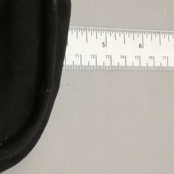 Lane Bryant Womens Ankle Bootie Black 10 Wide Block‎ Heel Side Zip Lace Up - Picture 6 of 10